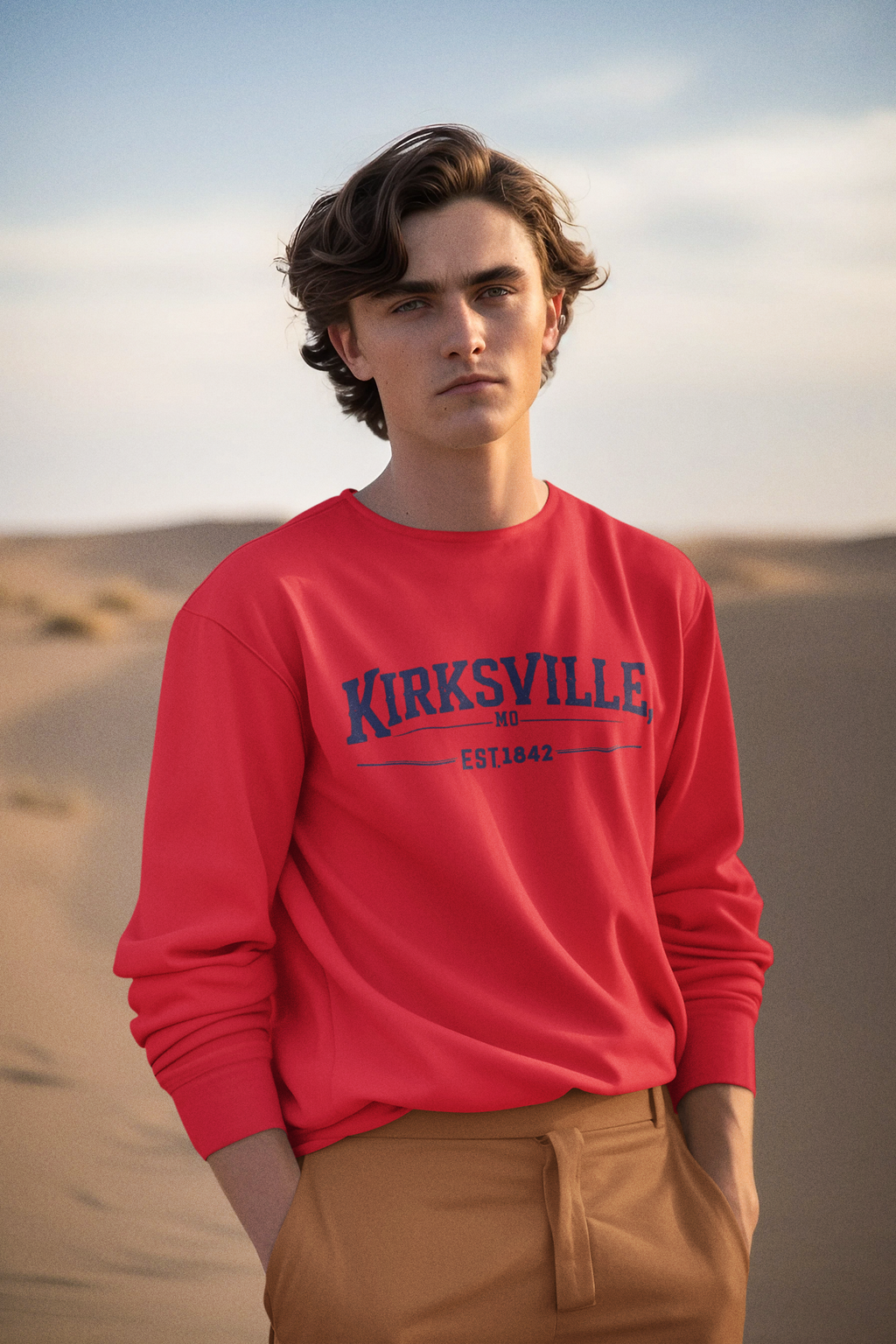 City of Kirksville Crewneck Sweatshirt – Local Spirit Wear | Vivid Expressions, LLC