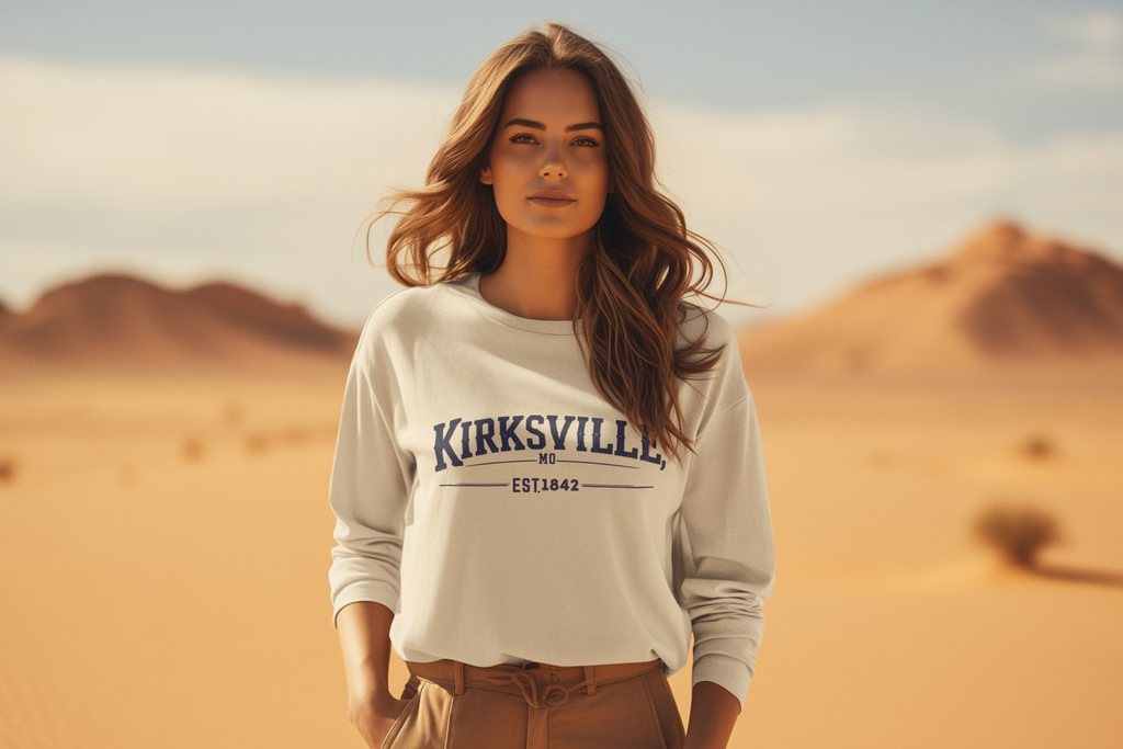 City of Kirksville Crewneck Sweatshirt – Local Spirit Wear | Vivid Expressions, LLC